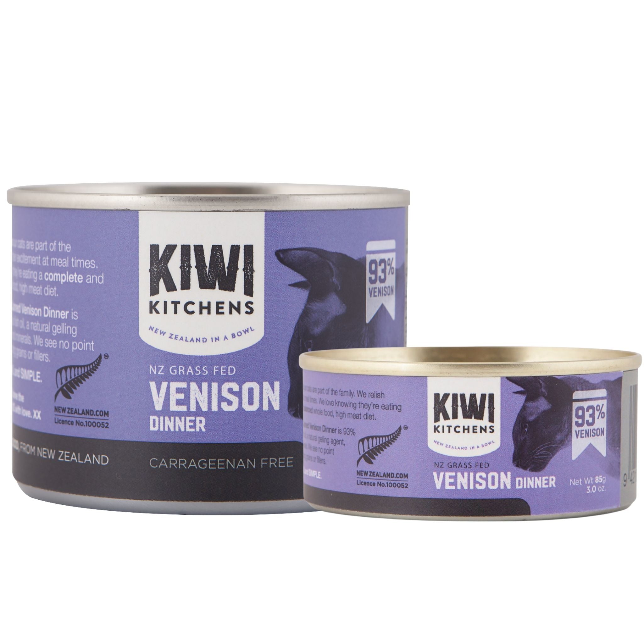 Kiwi Kitchens Canned Cat Food Venison Dinner