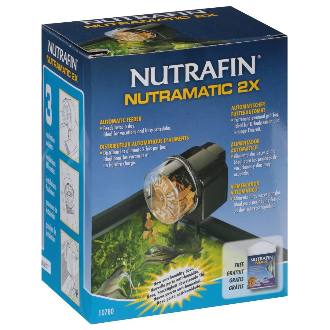 Nutramatic automatic 2025 fish feeder