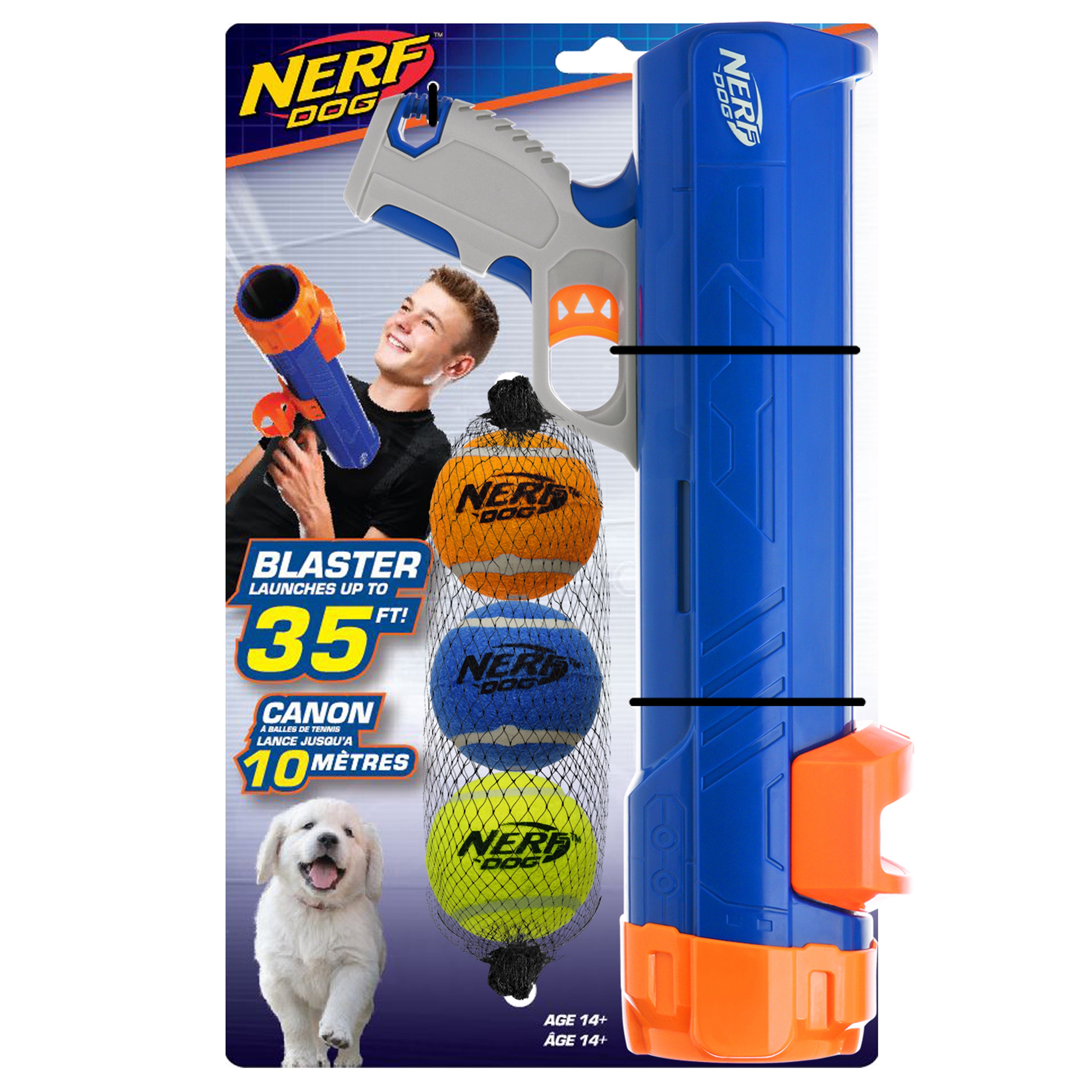 Dog tennis 2024 ball blaster