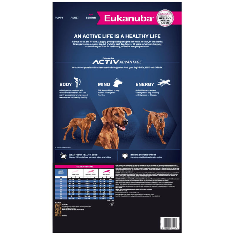 Eukanuba Dry Dog Food Senior Large Breed