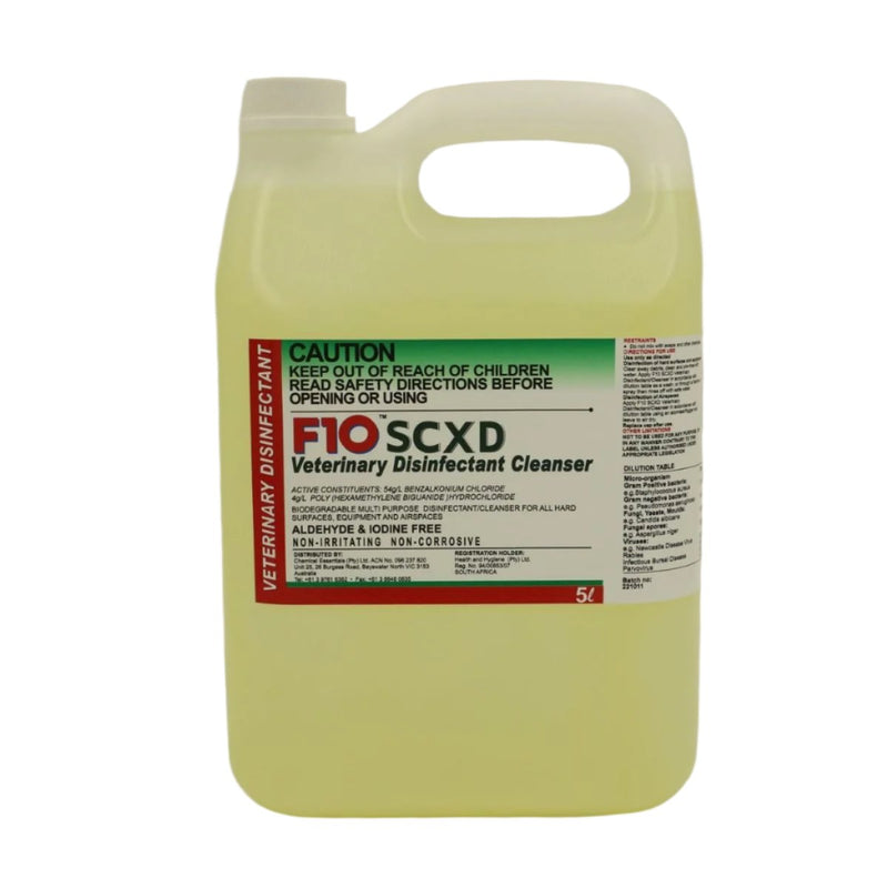 F10 SCXD Disinfectant/Cleanser Clear