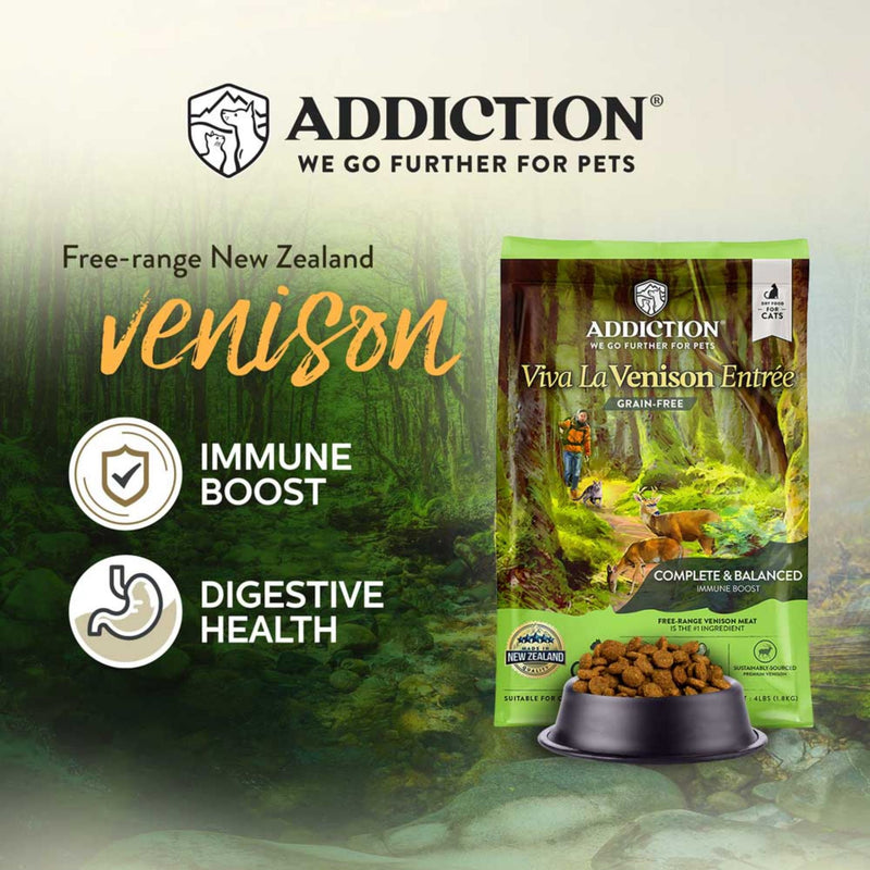 ADDICTION Viva La Venison Dry Cat Food