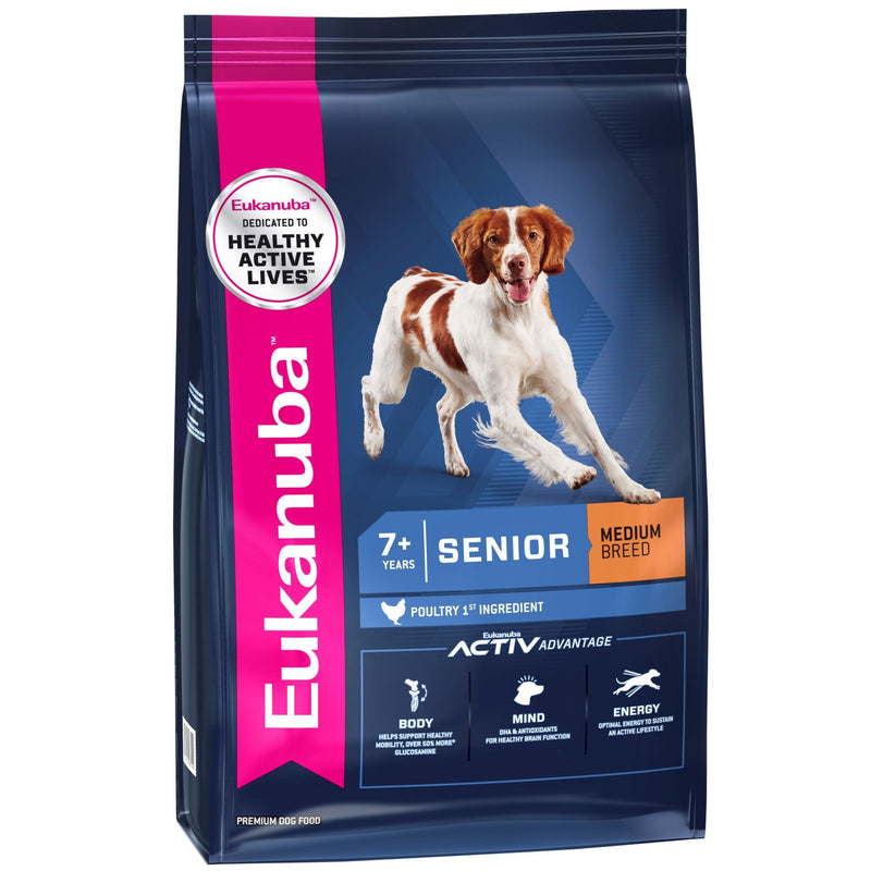 Eukanuba Dry Dog Food Senior Medium Breed