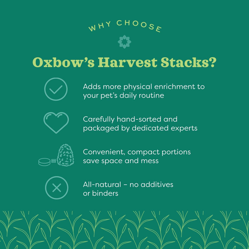 Oxbow Harvest Stacks - Western Timothy & Chamomile