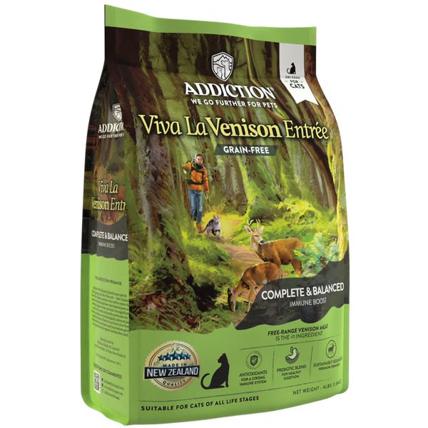 ADDICTION Viva La Venison Dry Cat Food