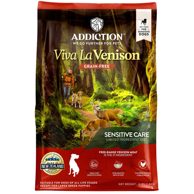 ADDICTION Viva La Venison Dry Dog Food