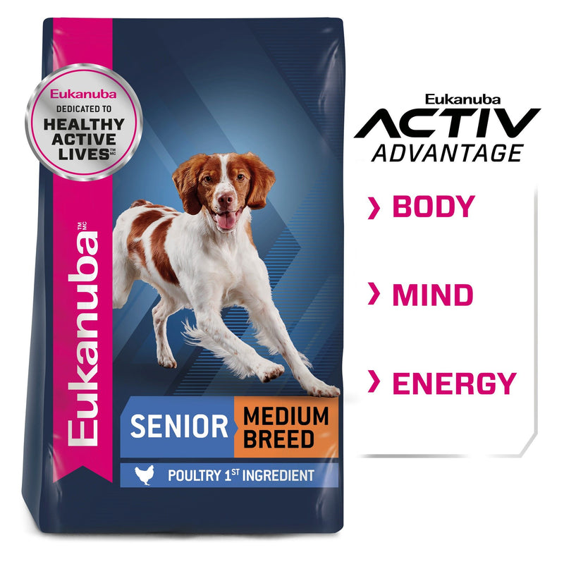 Eukanuba Dry Dog Food Senior Medium Breed