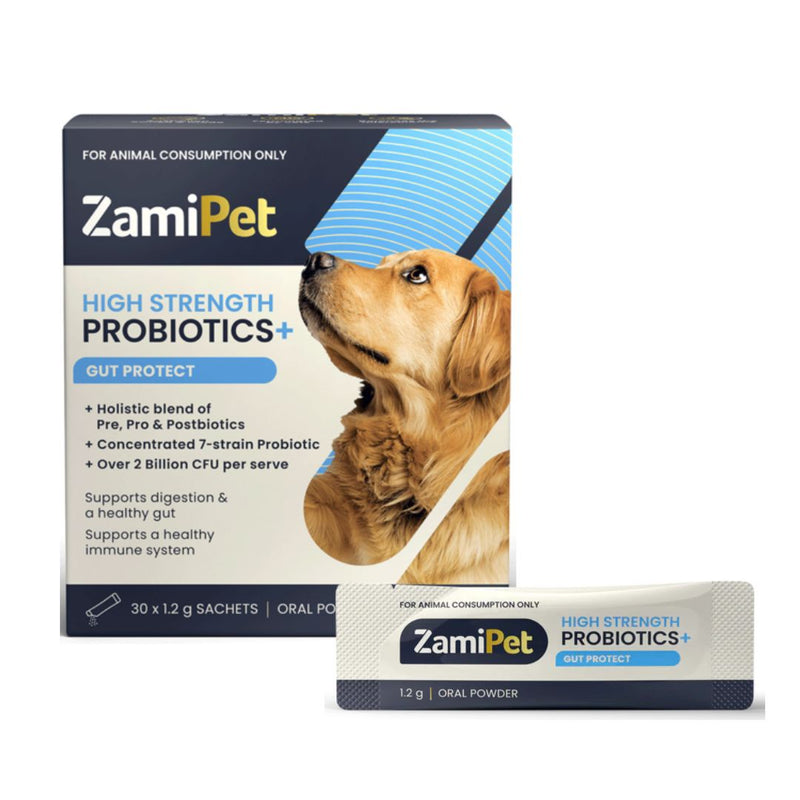 ZamiPet High Strength Probiotics+ Gut Protect