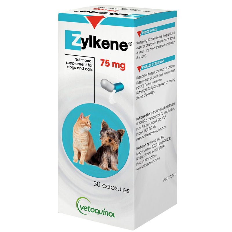 Zylkene Calming Supplement for Cats & Small Dogs (75ml)