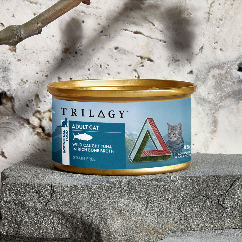 Trilogy Wet Adult Cat Food Wild Caught Tuna in Rich Bone Broth