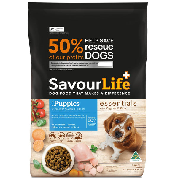 SavourLife Essentials Puppy Australian Chicken Dry Dog Food