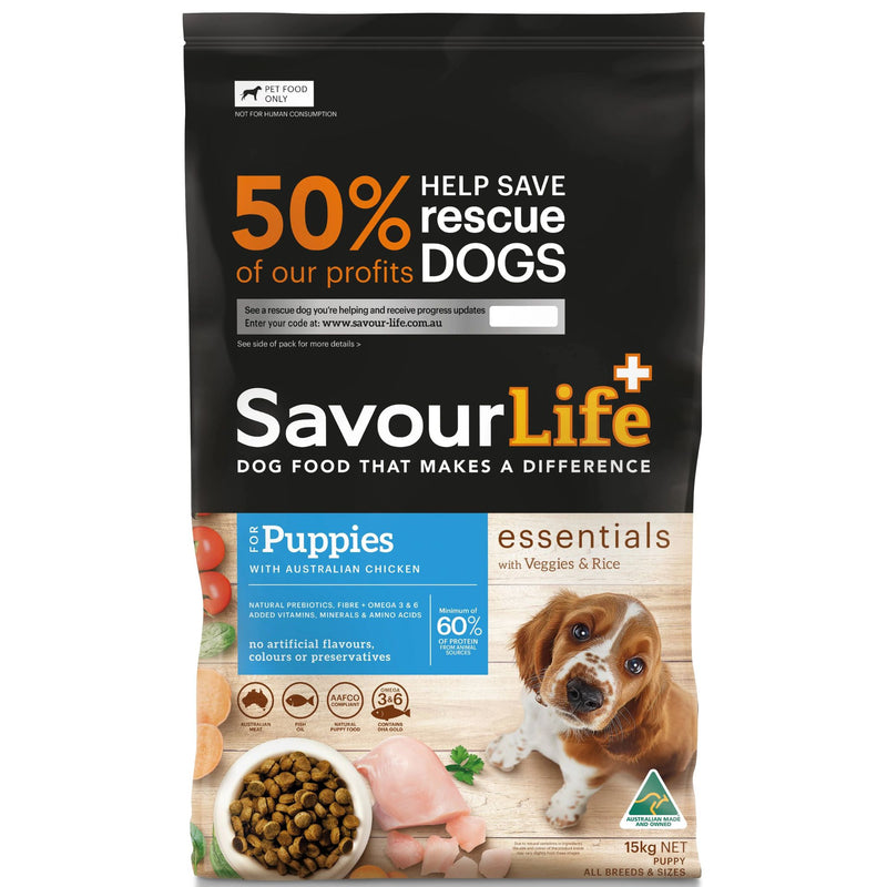 SavourLife Essentials Puppy Australian Chicken Dry Dog Food