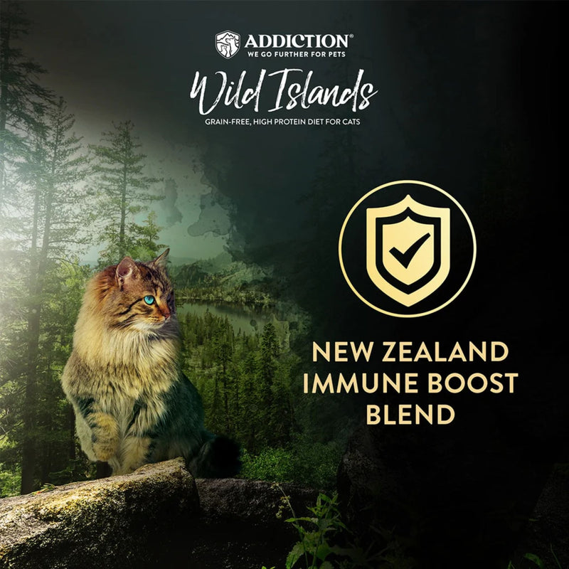 ADDICTION Wild Islands forest Meat Premium Venison Recipe Dry Cat Food