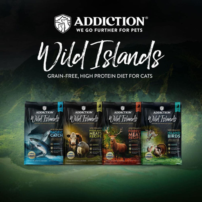 ADDICTION Wild Islands forest Meat Premium Venison Recipe Dry Cat Food