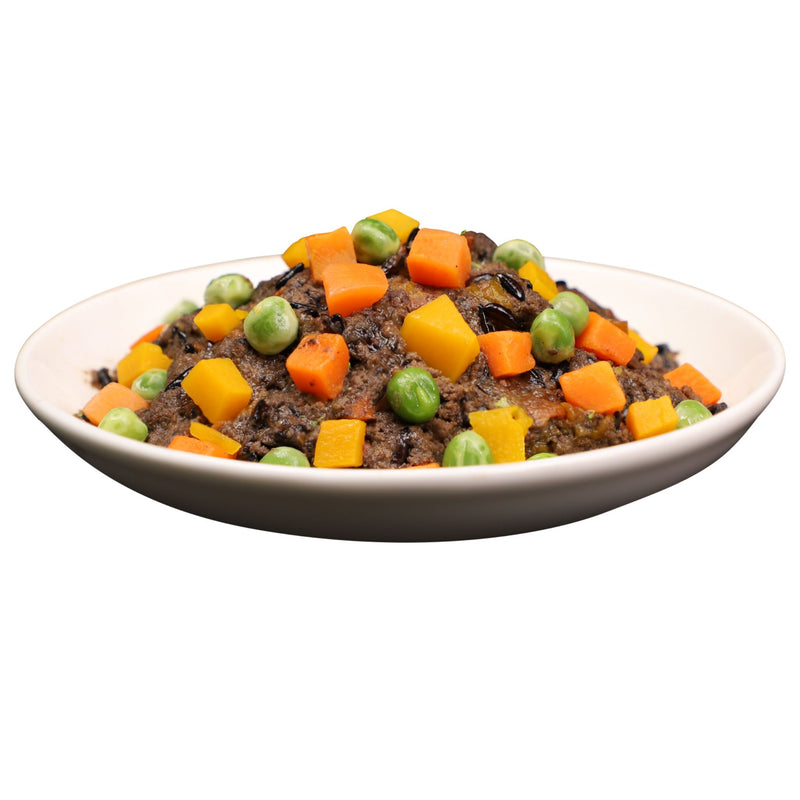 Absolute Holistic Home Cooked Wet Dog Food Duck, Peas & Pumpkin