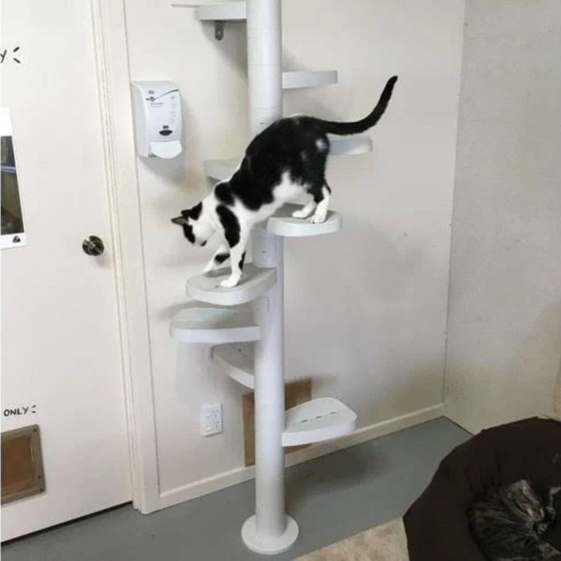 Monkee Tree - The Scalable Cat Climbing Ladder - 12 Trunk Starter Pack