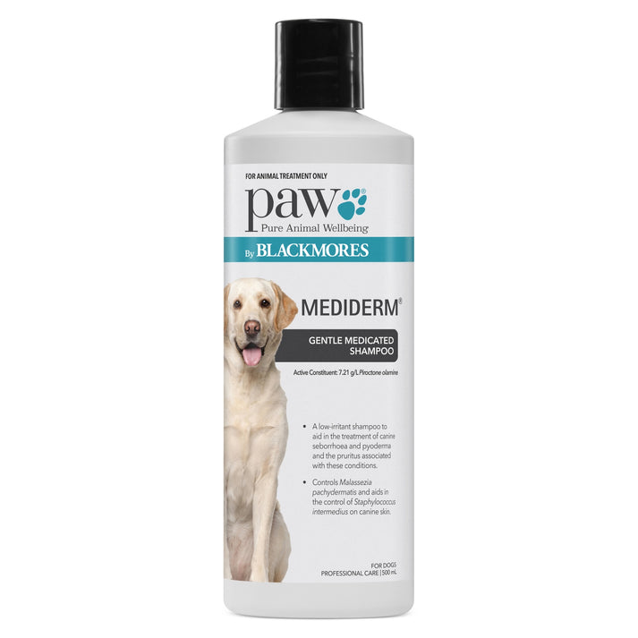 Paw By Blackmores MediDerm Gentle Medicated Shampoo for Dogs