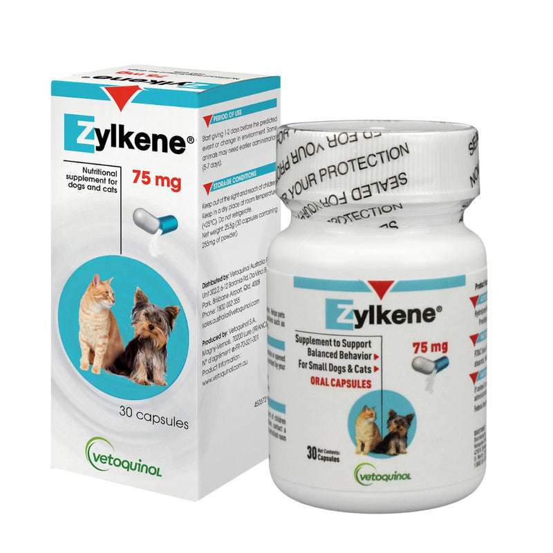 Zylkene Calming Supplement for Cats & Small Dogs (75ml)