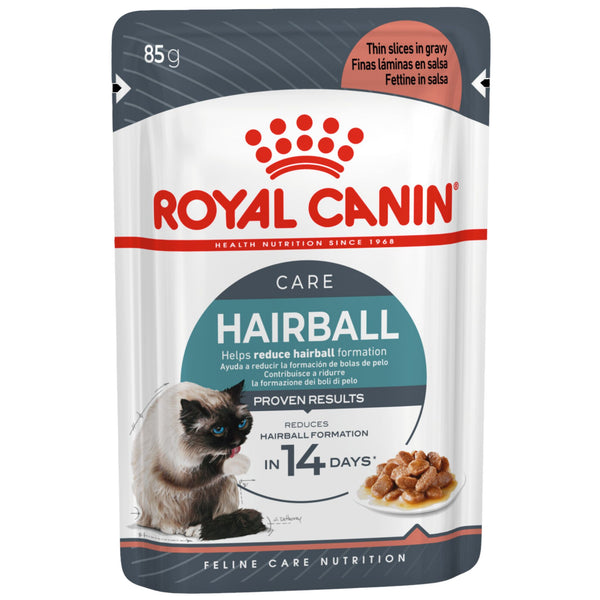 Royal Canin Wet Cat Food Hairball Care Gravy