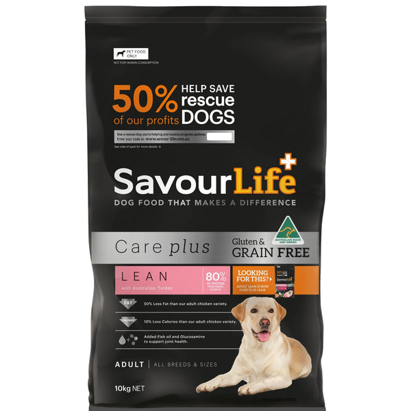 SavourLife Grain Free Care Plus Lean Australian Turkey Dry Dog Food