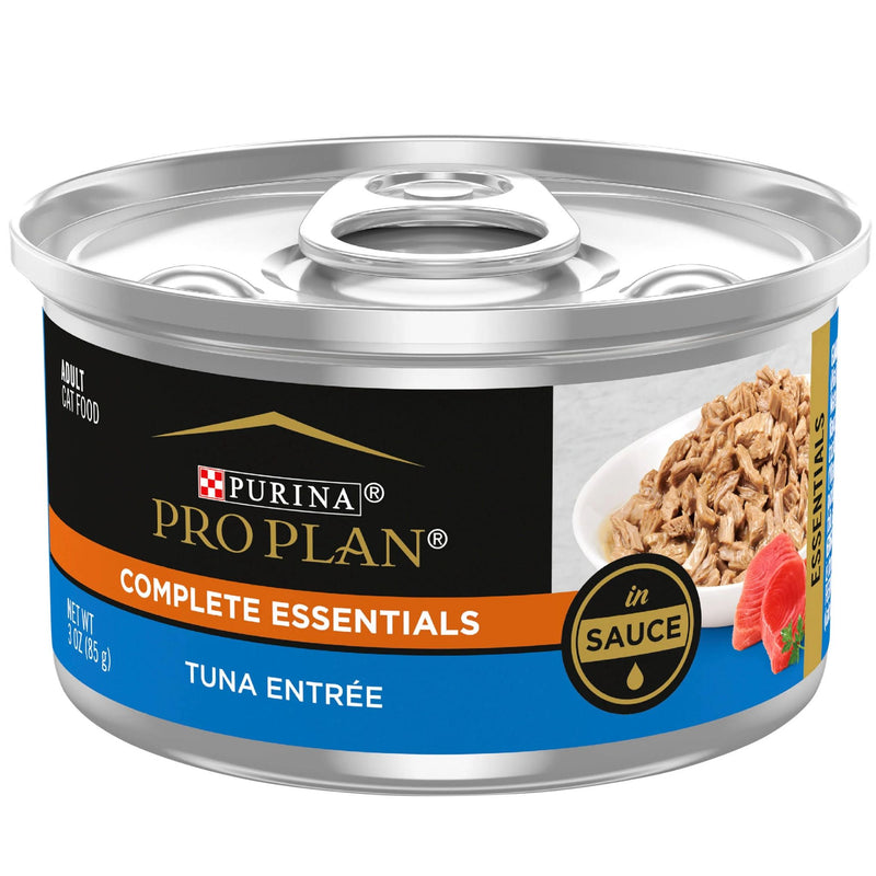 PRO PLAN Complete Essentials Tuna Entrée in Sauce Wet Cat Food