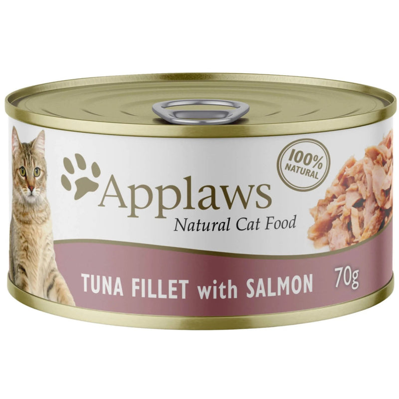 Applaws Natural Wet Cat Food Tuna Fillet with Salmon