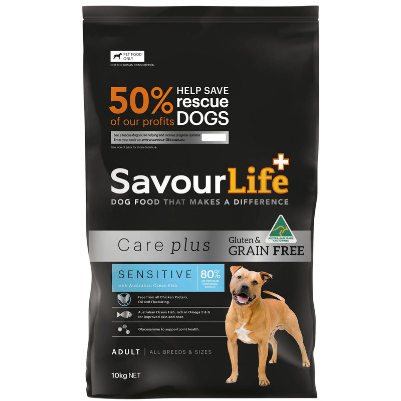 SavourLife Grain Free Care Plus Sensitive Ocean Fish Dry Dog Food