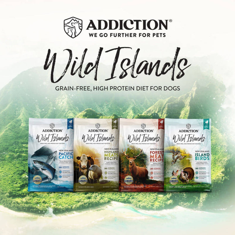 ADDICTION Wild Islands Island Birds Premium Duck Turkey & Chicken Dry Dog Food