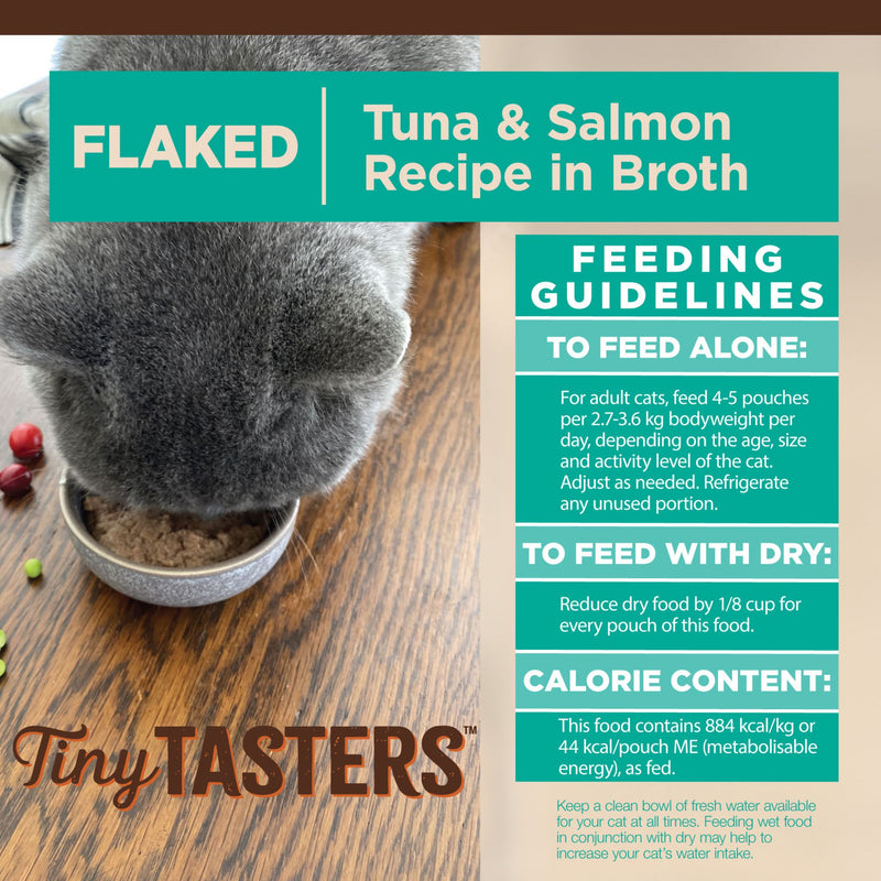 Wellness Core Wet Cat Food Tiny Tasters Flaked Tuna & Salmon