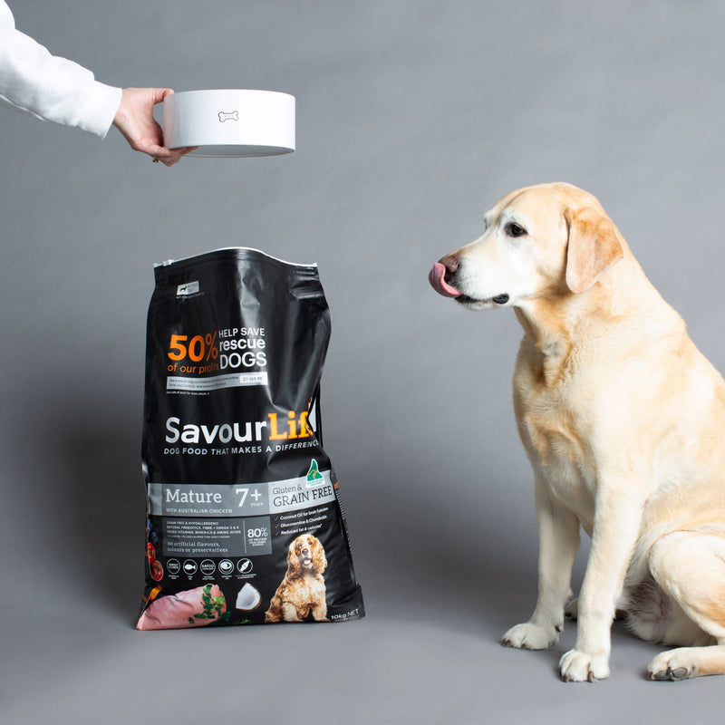 SavourLife Grain Free Mature 7+ Australian Chicken Dry Dog Food