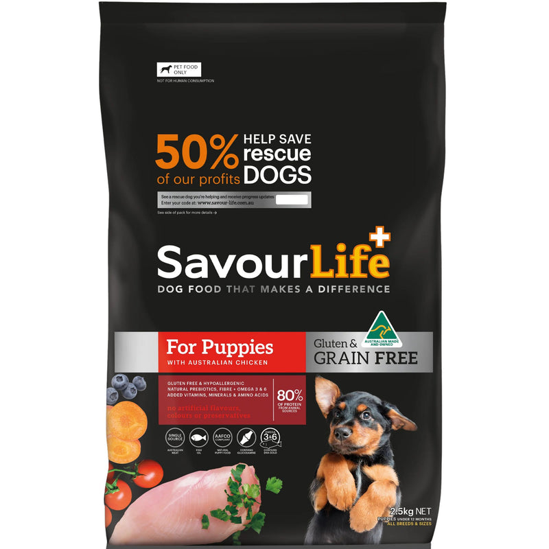 SavourLife Grain Free Puppy Australian Chicken Dry Dog Food