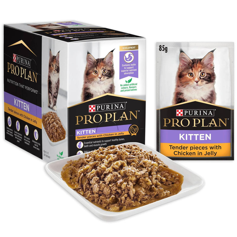 PRO PLAN Kitten Chicken in Jelly Wet Cat Food