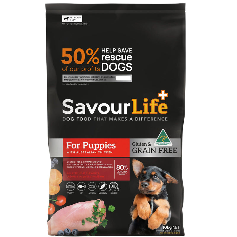 SavourLife Grain Free Puppy Australian Chicken Dry Dog Food