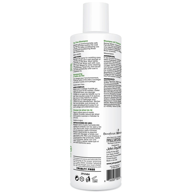 John Paul Pet Refreshing Tea Tree Shampoo