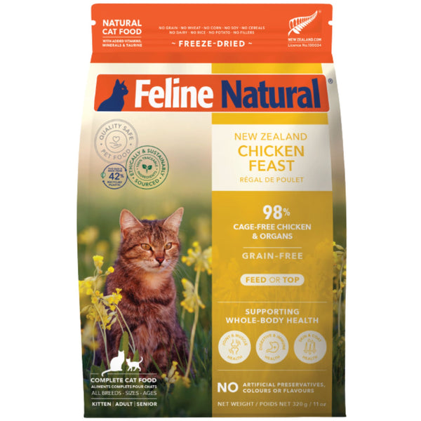 Feline Natural Freeze Dried Chicken Feast