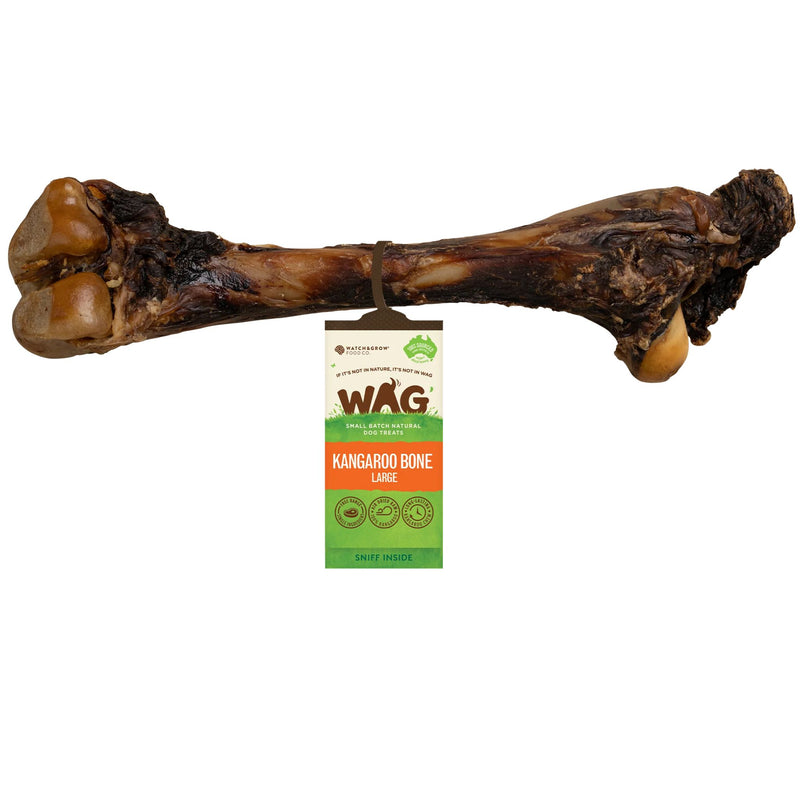 WAG Kangaroo Large Bone 1- Pack| PeekAPaw Pet Supplies