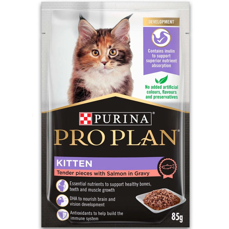 PRO PLAN Kitten Salmon in Gravy Wet Cat Food