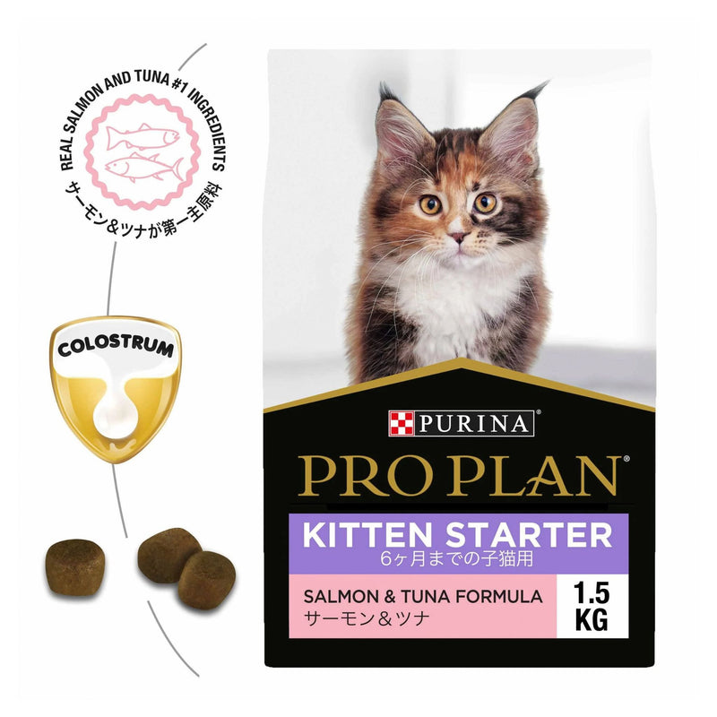 PRO PLAN Kitten Starter Salmon & Tuna Formula Dry Cat Food