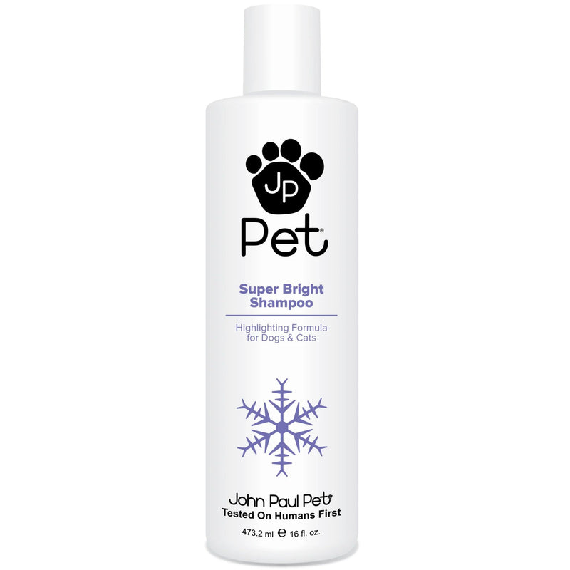 John Paul Pet Super Bright Shampoo for Light Coloured Coats