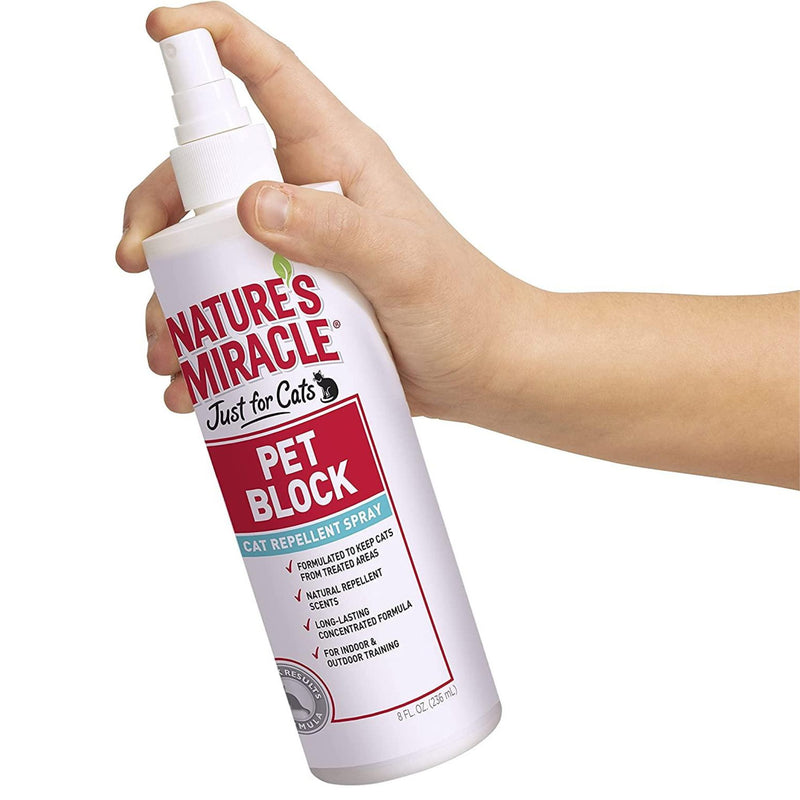 Nature's Miracle Cat Repellent Spray - 236ml | PeekAPaw Pet Supplies