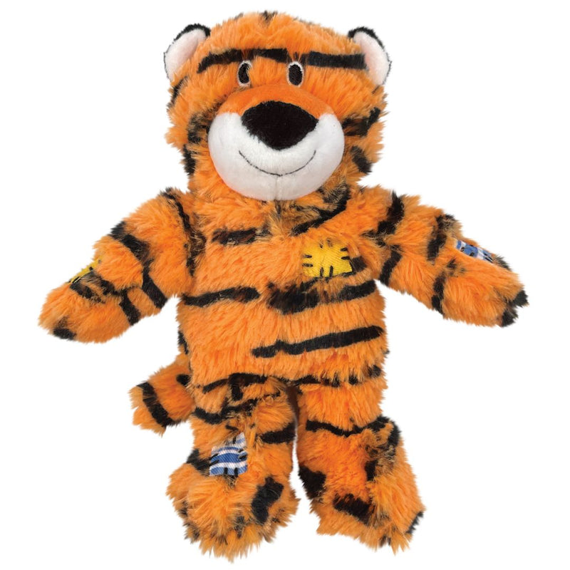 KONG Dog Toys Wild Knots Tiger  | PeekAPaw Pet Supplies