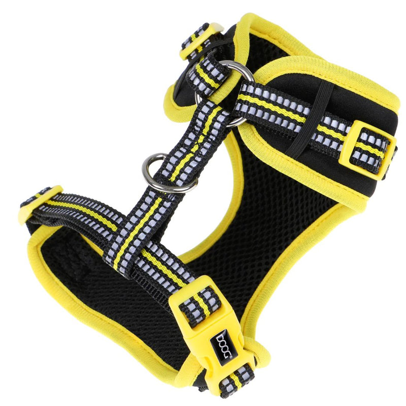 Doog Neoflex Soft Dog Harness - (Neon High Vis) Bolt | PeekAPaw Pet Supplies