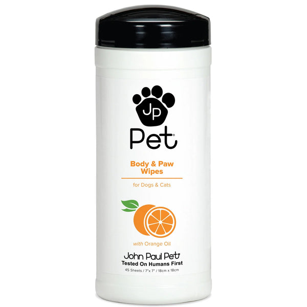 John Paul Pet Full Body & Paw Wipes