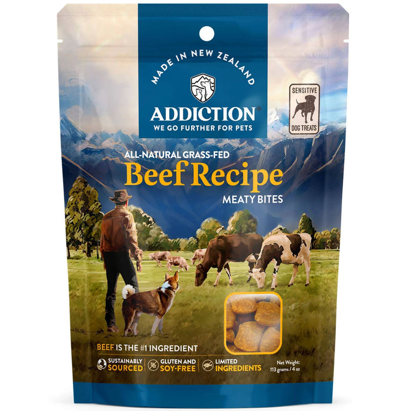 ADDICTION Beef Meaty Bites Hypoallergenic Dog Treats