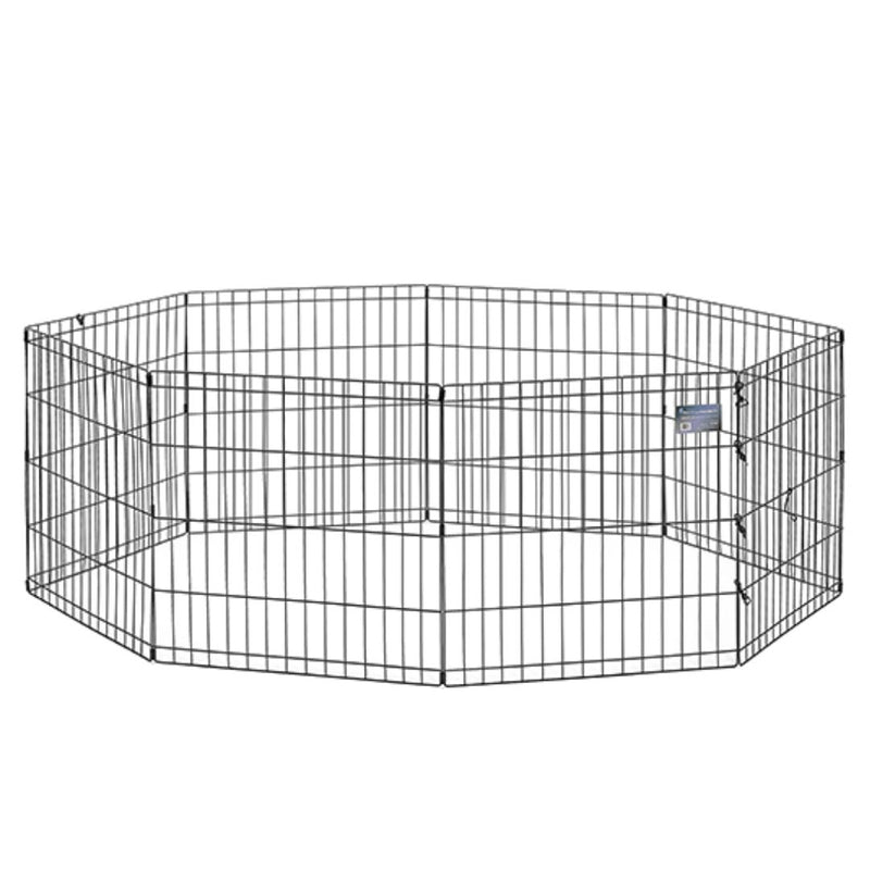 MidWest Homes for Pets Exercise Pen without Door _ 24" | PeekAPaw Pet Supplies