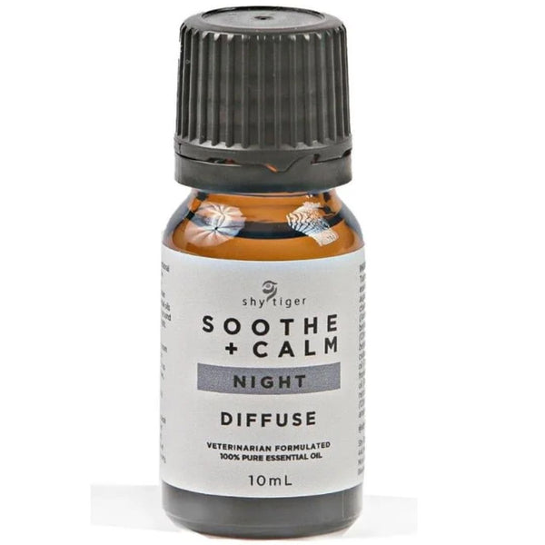 Shy Tiger Soothe + Calm Night Stress Diffuse for Dogs - 10ml | PeekAPaw Pet Supplies