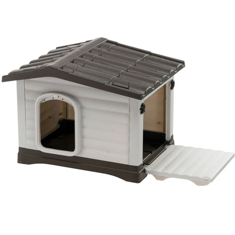 Ferplast DOGVILLA Thermoplastic Resin Dog Kennel & Accessories