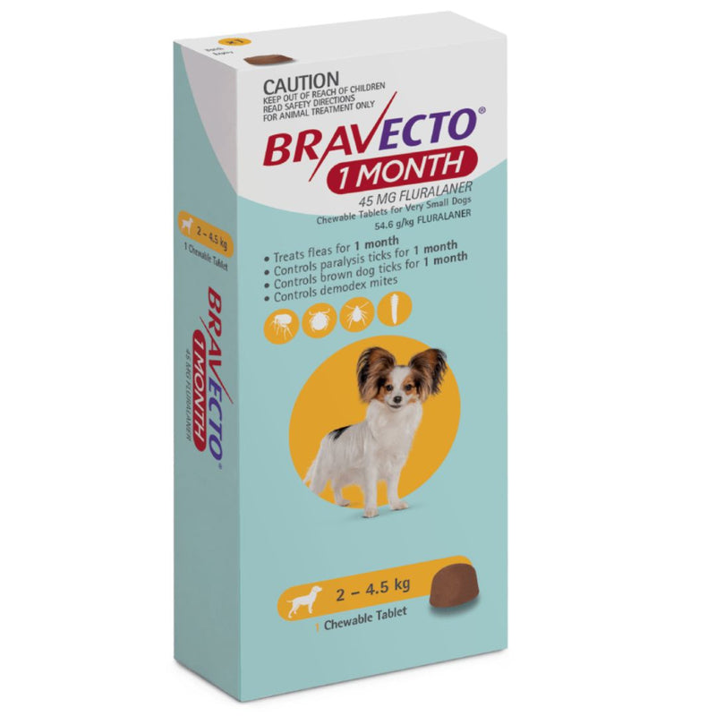 Bravecto 1 Month Chew for Dogs