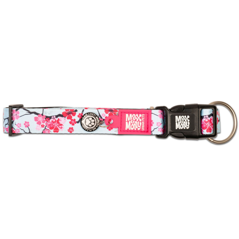 Max & Molly Smart Id Dog Collar - Cherry Bloom 03