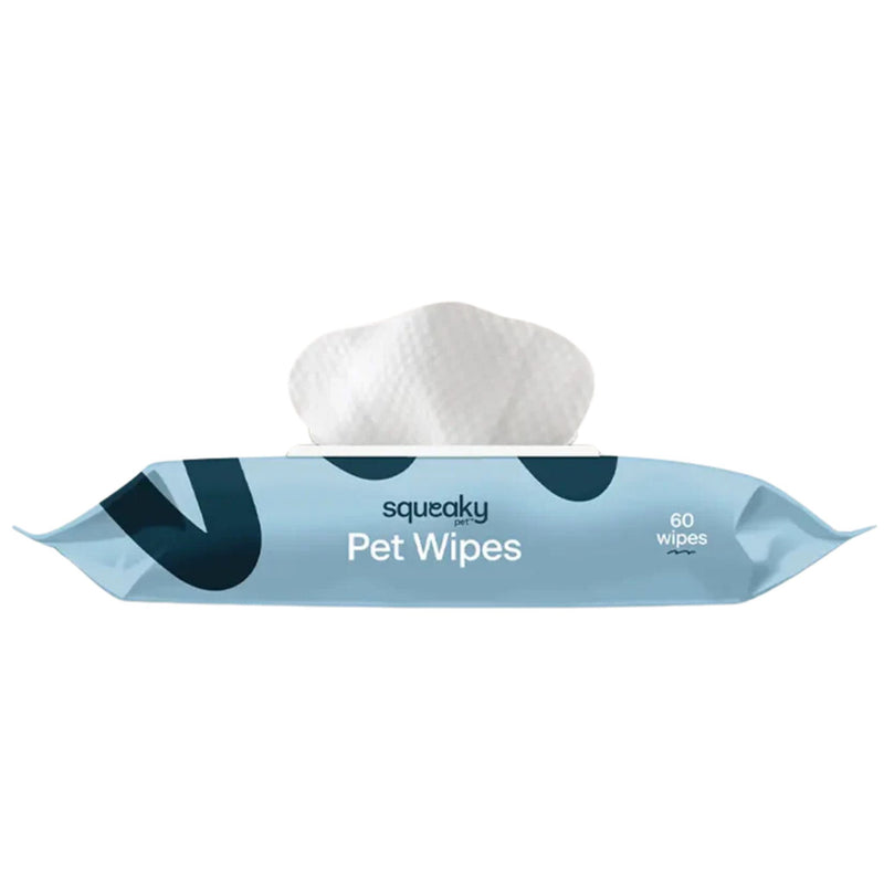 Squeaky Pet Probiotic Pet Wipes - Fresh & Zesty